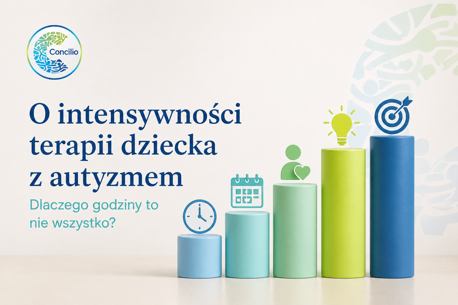 Czy jedna godzina terapii tygodniowo wystarczy? O intensywności terapii dziecka z autyzmem